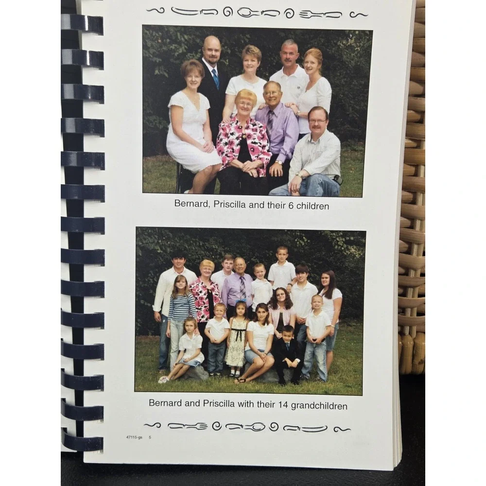 Bernard Smith Family And Friends Cookbook Lexington,‎ NC 2003